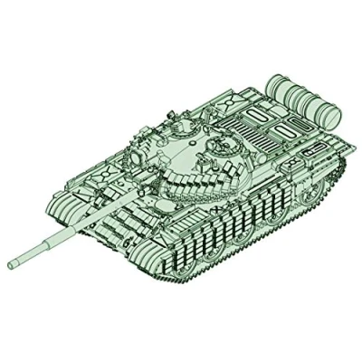 Image of Trumpeter TRU07149 1/72 T62 ERA, Modell 1972 Plastic kit, Various