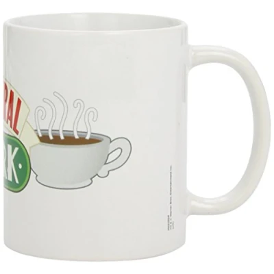 Image of Pyramid International MG22328 Friends 1 Piece Ceramic Central Perk Mug,White