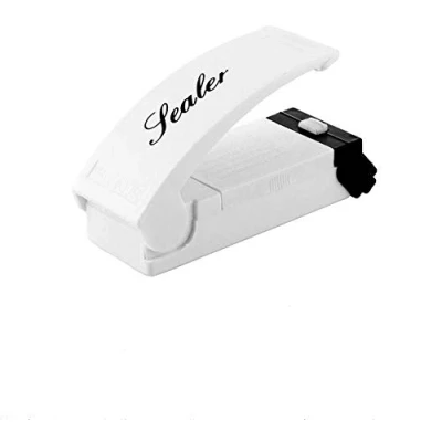 Image of T&amp;F Film welding, mini bag sealer, hand foil welder, welding device, handy 2 in 1 bags, airtight seal, battery operated (not included)