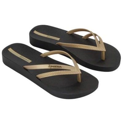 Image of Ipanema Women&#039;s Bossa Soft V Fem Flip Flop, gold, 6/7 UK