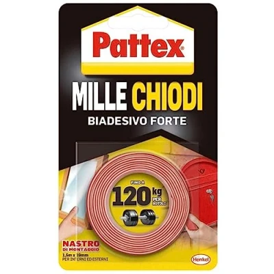 Image of Pattex 1415580 Mounting Tape 19 mm x 1.5 m