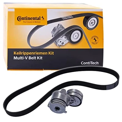 Image of 7701477515 V ribbed belt set CONTITECH 7PK1125K1 RENAULT: MEGANE 2, 3 Coupe,