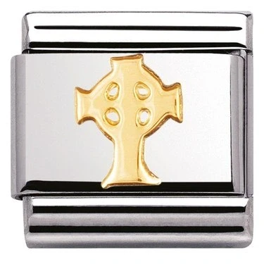 Image of Nomination Celtic Cross Charm Stainless Steel
