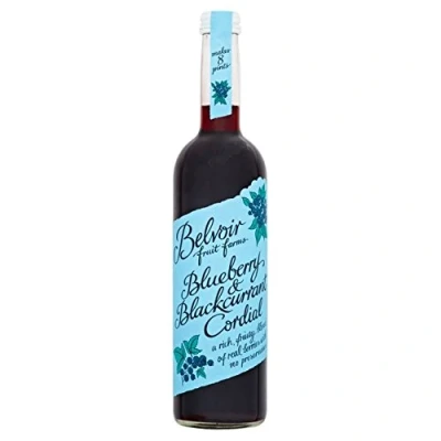 Image of Belvoir Blueberry &amp; Blackcurrant Cordial 50cl