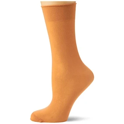 Image of Nur Die Women&#039;s 611625 30 DEN Knee High Socks, Brown (mandel 116), One Size