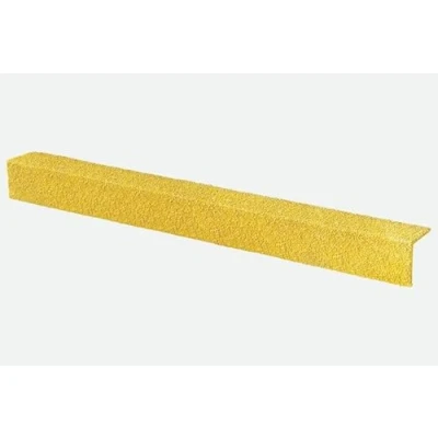 Image of Anti Slip GRP Stair Nosing 55mm x Yellow 0.75m
