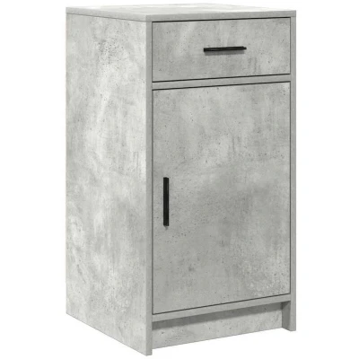 Image of vidaXL Sideboard Concrete Grey 40x41x75 cm Engineered Wood