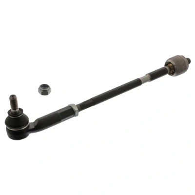 Image of 6E0422803 Tie Rod FEBI BILSTEIN 45009 Front Axle Left with lock nuts VOLKSWAGEN: Lupo / 3L