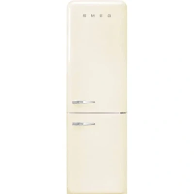 Image of Smeg FAB32RCR5UK 60cm 50s Style Right Hand Hinge Fridge Freezer Cream