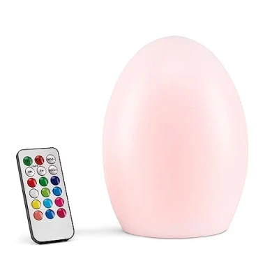 Image of RED5 Home &amp; Garden Mood Light Colour Changing Remote Control Up Water Resistant Orb Lamp