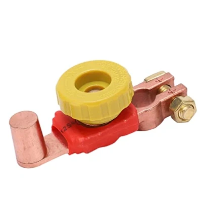 Image of Top Post Battery Disconnect Switch, Terminal Link Quick Power Master Switch Cut Off Isolator Positive Shut Kill for 6V 12V 24V Boat Yacht RV Camper Truck