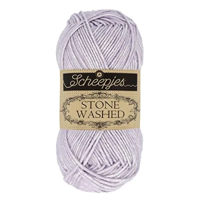Image of Scheepjes Stone Washed 818 Lilac Quartz Yarn 10x50g