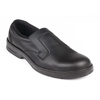 Image of Slipbuster Footwear Lite Slip on Safety Shoes Black 39