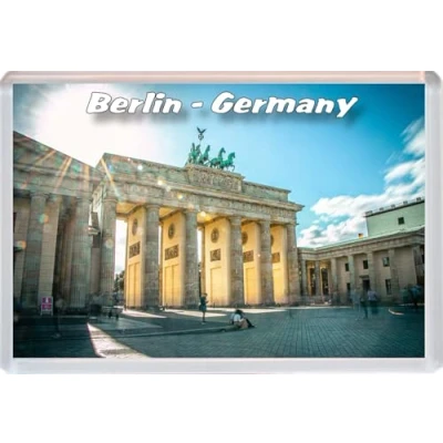 Image of Berlin Germany 96 x 67mm Jumbo Fridge Magnet/Magnets Euro 2024