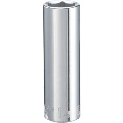 Image of CRAFTSMAN Deep Socket, Metric, 3/8 Inch Drive, 14mm, 6 Point (CMMT44431)