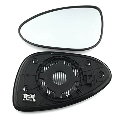 Image of Fits Chevrolet Aveo From 2012 to 2020 Heated Clip on Wing Mirror With Base LEFT HAND (UK Passenger Side)