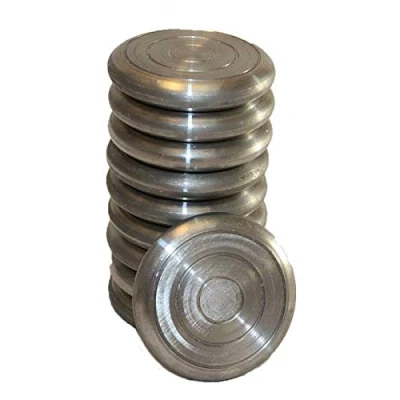 Image of CADENAS ® Frog Game/Sapo Game/Toad in the Hole Game, 10 steel tokens