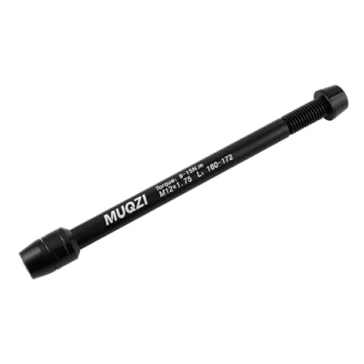 Image of Yundxi Bike Trainer Thru Axle Adapter, Quick Release M12 x 1.5/1.75 Thread Pitch 160 to 178mm Shaft for Rear Wheel Attachment Length (M12x1.75/160 172)
