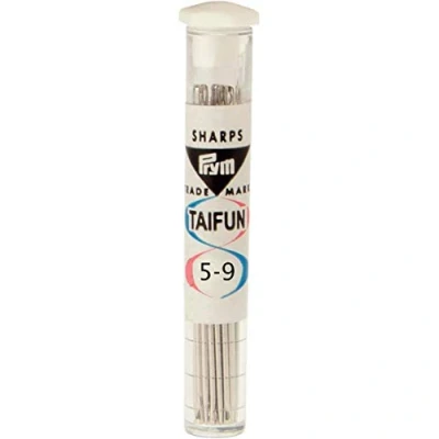 Image of Hand Sewing Needles Sharps No. 5 9 Taifun Silver col Ass.