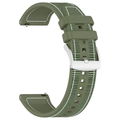 Image of Xuancai Flexible 22mm Watch Band Belt Stylish Patterned Wrist Strap Unisex Wristband Water Resistant For All Genders Smartwatch