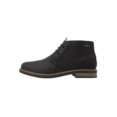 Image of Barbour Men&#039;s Readhead Leather Chukka Boots Black UK 8