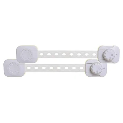 Image of Dreambaby Twist &#039;N Lock Multi Purpose Latch (2 Pack, White)