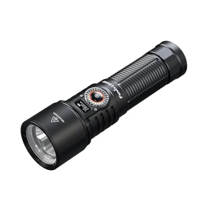 Image of fenix LD45R Rechargeable Electronic Focusing Work/Outdoors Torch 2800 Lumens 480m 65 Hrs Max Advanced Focus System with Rotary Control OLED Digital Screen IP68