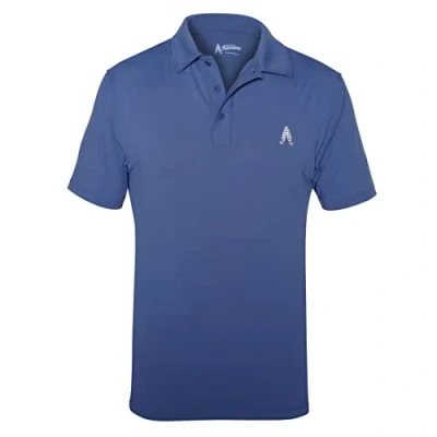 Image of Royal &amp; Awesome Navy Blue Polo Shirt Men, Golf Men