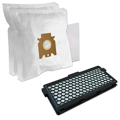 Image of PakTrade SET HEPA Filter + 10 Vacuum Cleaner Dust Bags For MIELE SF AH50, S 5211, 5311 S4, S5 EcoLine, S5211, Cat &amp; Dog 5000, S8 Cat&amp;Dog