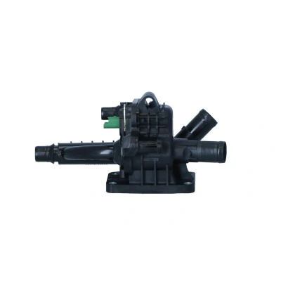 Image of 9684588980 Engine thermostat NRF 725278 83C with sensor, seal ring housing PEUGEOT: 508 I SW, 207 Hatchback, 208 Hatchback