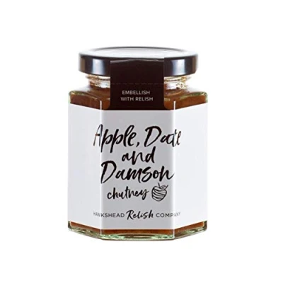 Image of Hawkshead Relish Apple Date &amp; Damson Chutney 195g