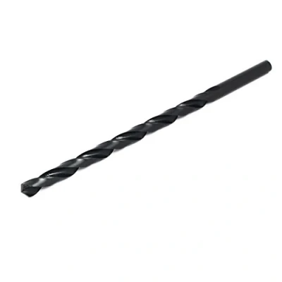 Image of sourcingmap 11mm Drilling Dia 250mm Length HSS Straight Round Shank Twist Drill Bit Black