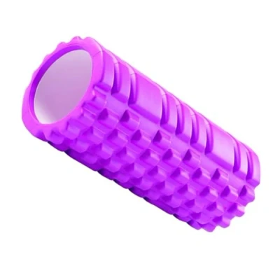 Image of Yoga Massager Foam Rollers, Trigger Point Fitness Roller Deep Tissue Muscle Massage Pilates for Relax Muscles, Balance Exercises, Physical Therapy, Pain Relief (Purple)