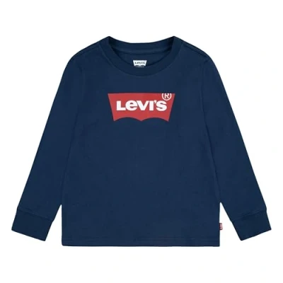 Image of Levi&#039;s Batwing TEE Long sleeved top for kids, Size: 6m, Dress blues