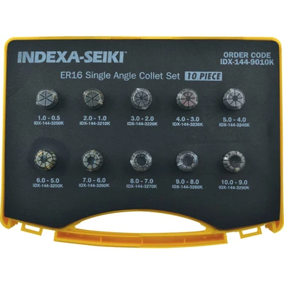 Image of Indexa ER16 9 Piece Collet Set