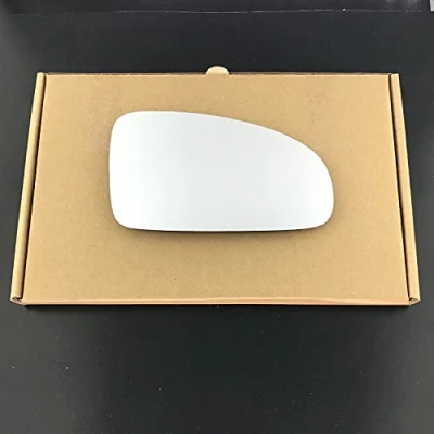Image of Fits Chevrolet Aveo 2008 to 2011 Convex Wing Mirror Glass RIGHT HAND ( UK Driver Side )