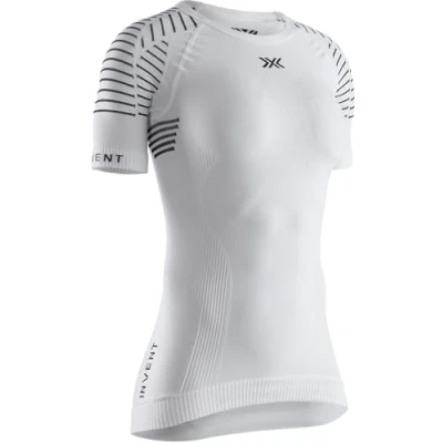 Image of X BIONIC Women Invent 4.0 Light Round Neck Short Sleeve T shirt Arctic White/Dolomite Grey, Large