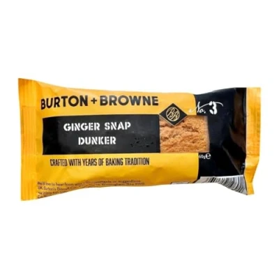 Image of Burton &amp; Browne Ginger Snap Dunker 60g (Pack 24)