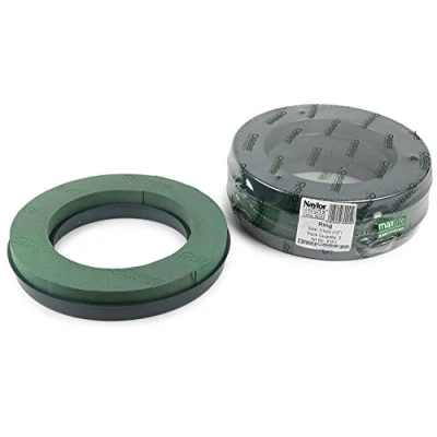 Image of Pack of 4 Oasis Naylorbase Plastic Based Floral Foam Ring 31cm (12&quot;)