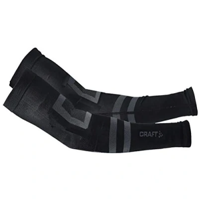 Image of Craft Unisex Seamless Arm Warmer 2.0 Bicycle Sleeves Men &amp; Women Warmers Cycling Non Slip Road Bike Compression Outdoor, Bike, Hiking M L