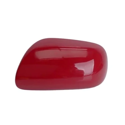 Image of Wing Mirror Cover Cap For Toyota Yaris 2006 2007 2008 2009 2010 2011 Car Rearview Housing (Color : Red Left)