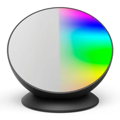 Image of Hama Smarthome LED Table lamp (Table with Brightness Levels 3000K 6500K and RGB Color Change, Mood Light for indirect Lighting, dimmable, Alexa, Google Assistant, Siri, 6W)