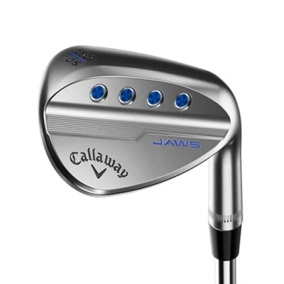Image of Callaway Golf MD5 Jaws Wedge (Chrome (2022),&quot; 56 Degree (Right Hand),&quot; S Grind, 10* Bounce,&quot; Steel Shaft)