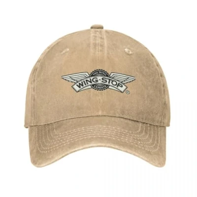 Image of WVVCXCC Baseball Cap Unisex and Fashionable Wingstop. Cowboy hat Beach Streetwear Designer Man Women&#039;s Sports Outdoor Gifts