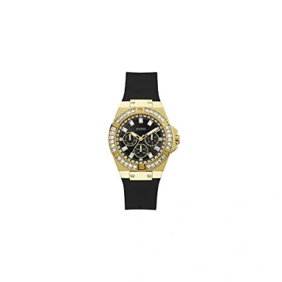 Image of Guess Women Multi Dial Quartz Watch with Silicone Strap GW0118L1