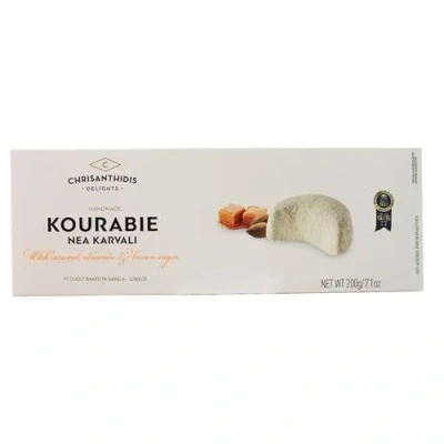 Image of Chrisanthidis Delights Kourabie Shortbread with Caramel, 200 g