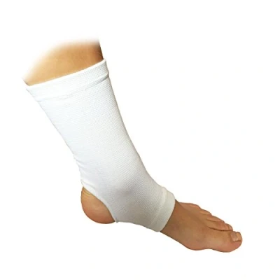 Image of Steroplast STEROSPORT PROFESSIONAL KNITTED ANKLE FOOT THICK QUALITY ELASTIC SUPPORT BANDAGE X LARGE 30 35CM BONE CIRCUMFERENCE