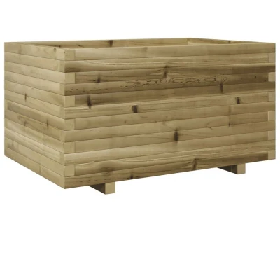 Image of vidaXL Garden Planter 90x60x49.5 cm Impregnated Wood Pine