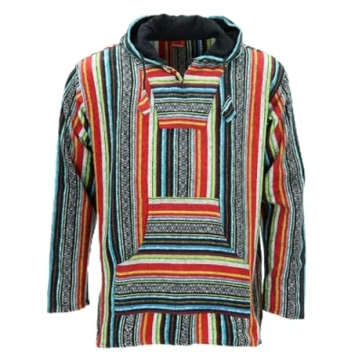 Image of LOUDelephant Brushed Gheri Cotton Baja Hoodie Mexican Diamond (X Large)