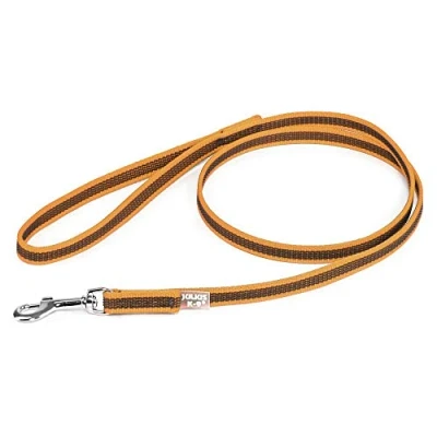 Image of Color &amp; Gray Super Grip Leash with Handle, 14 mm x 2 m, Orange